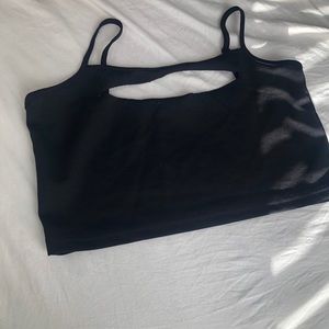 Peekaboo crop top